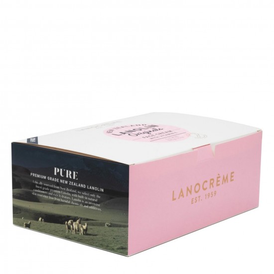 【一件包邮】Lanocreme 兰侬绵羊油保湿补水滋润面霜  经典维生素E保湿面霜100g  6盒装 适合所有肤质